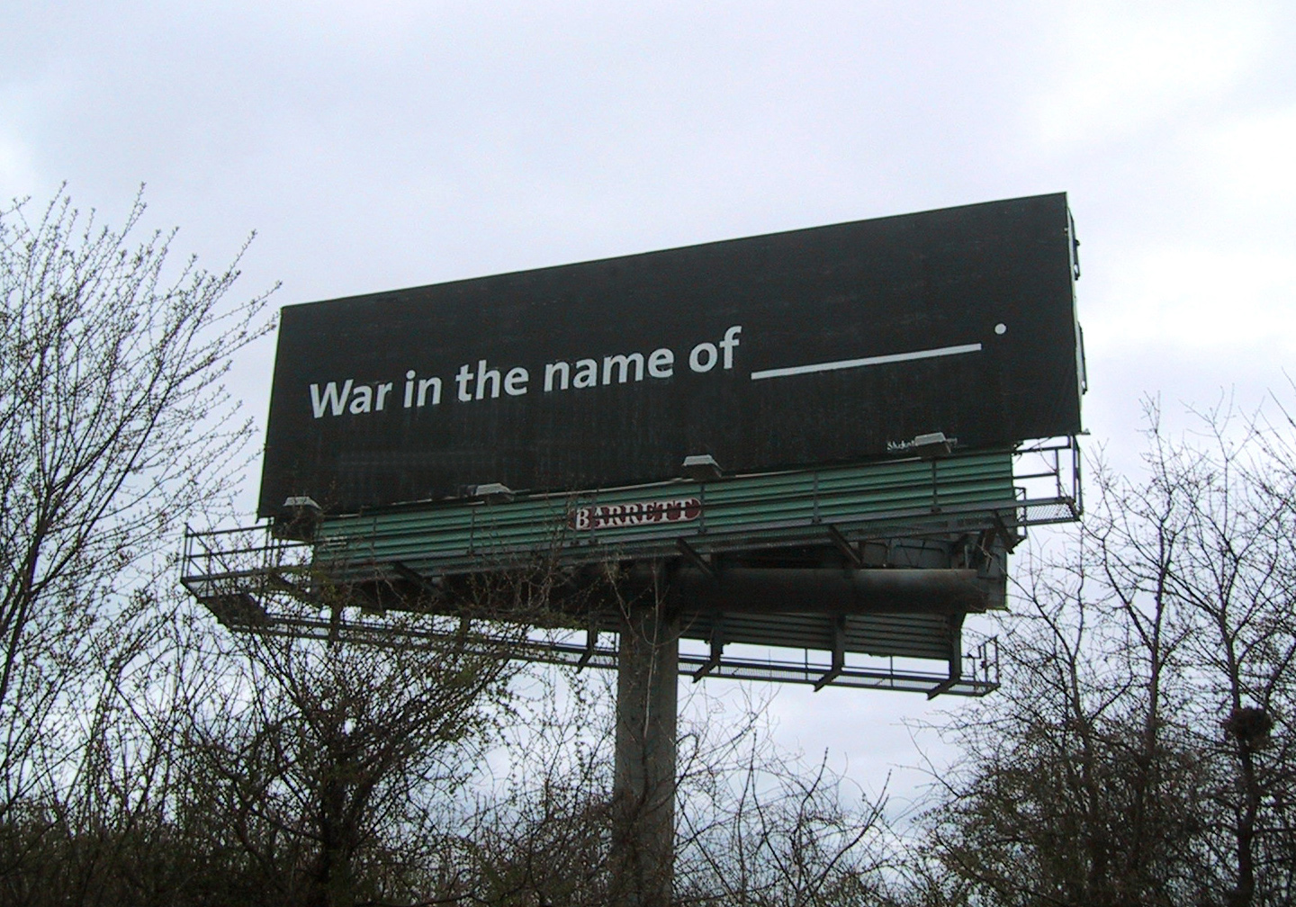 War in the name of Billboard.jpg