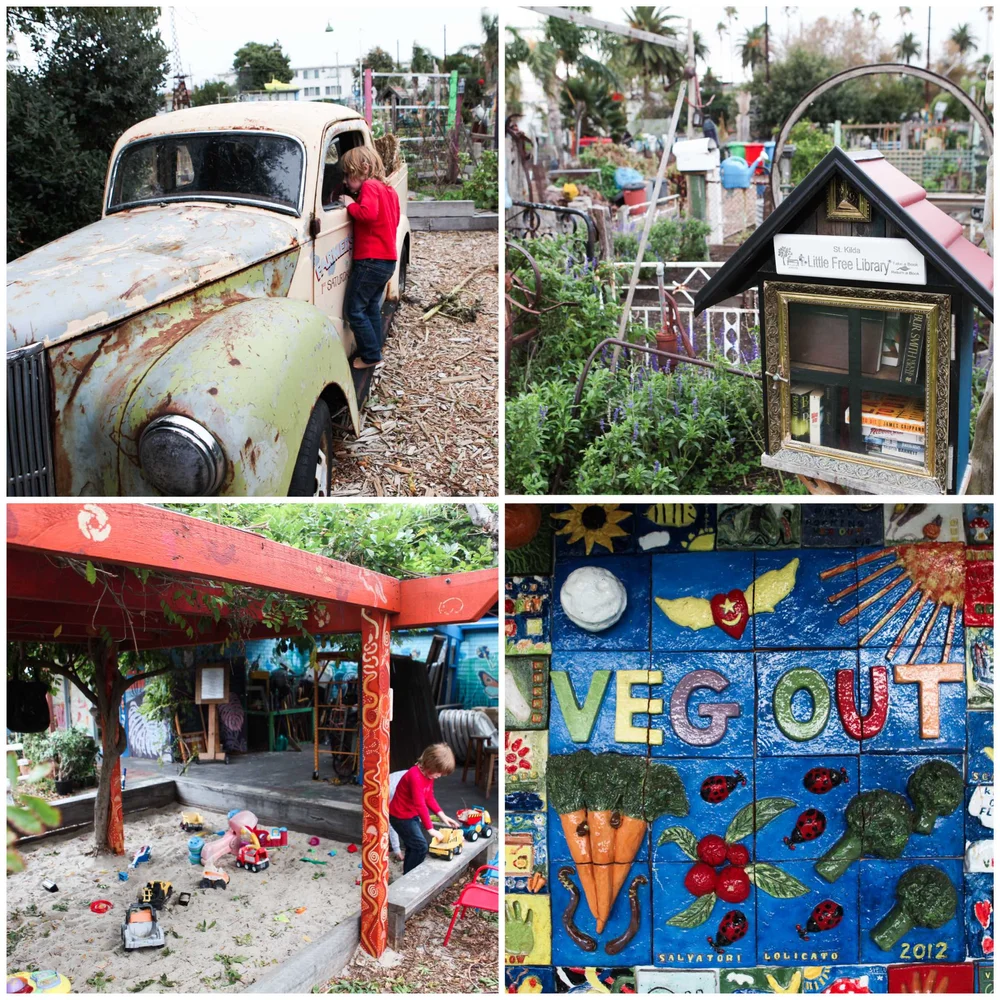 veg out community gardens