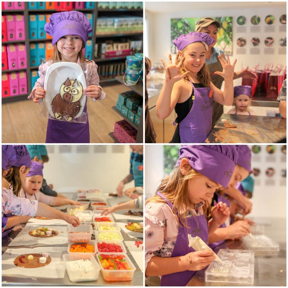 mamma knows south - junior chocolatier class @  mornington peninsula chocolaterie &amp; ice creamery, flinders