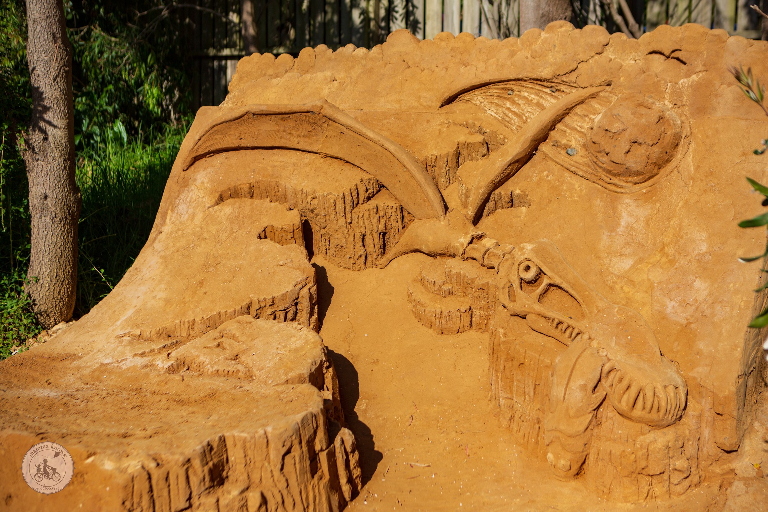 Dino in Sand, Boneo Discovery Park- Mamma Knows South Copyright (10 of 72).jpg