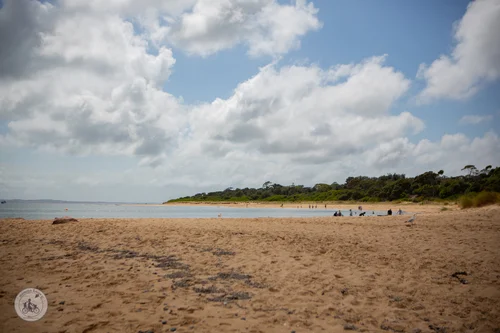 red rock beach @ cowes