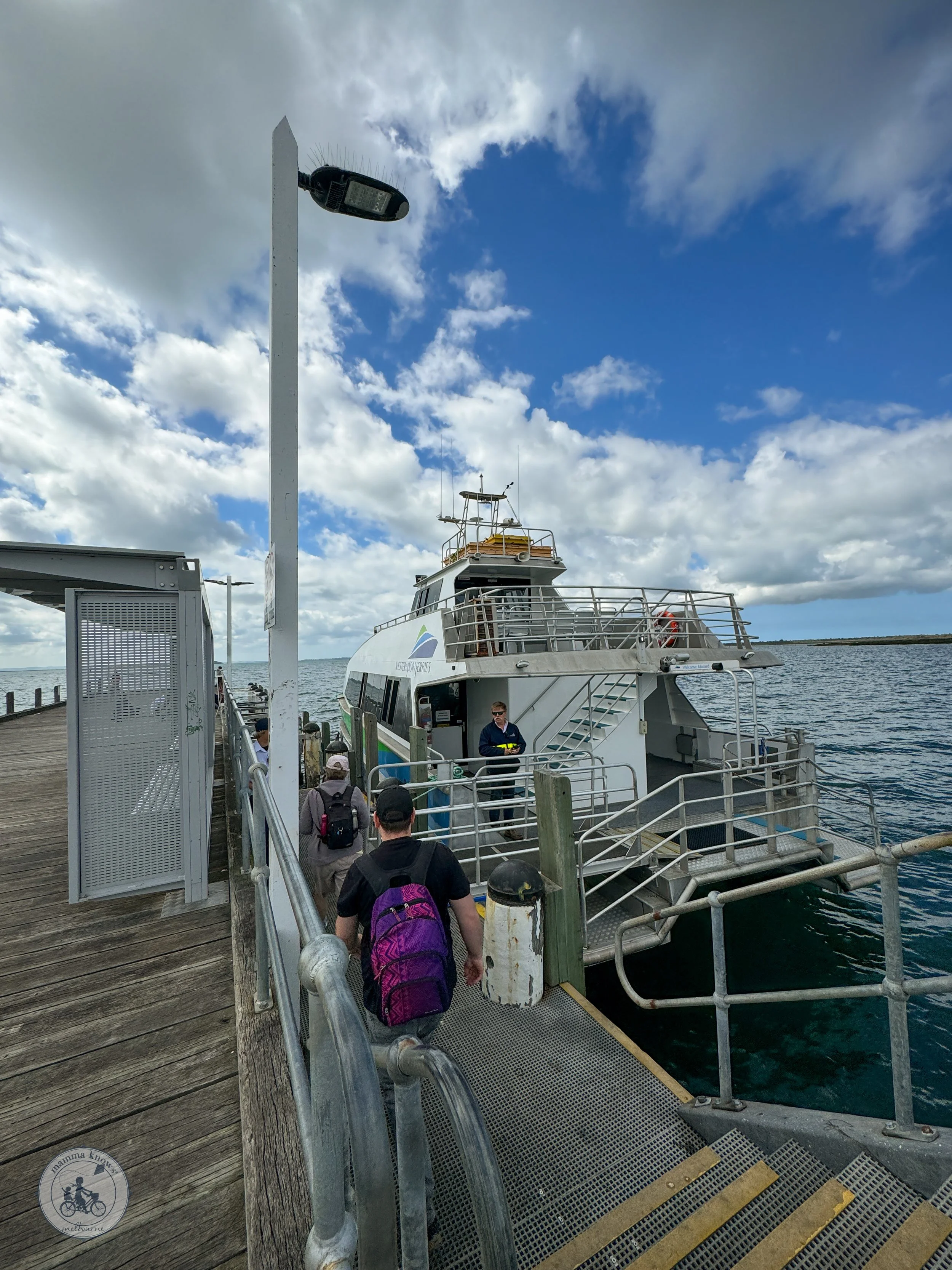 Westernport Ferry Stony Point to Cowes, Phillip Island — mamma knows