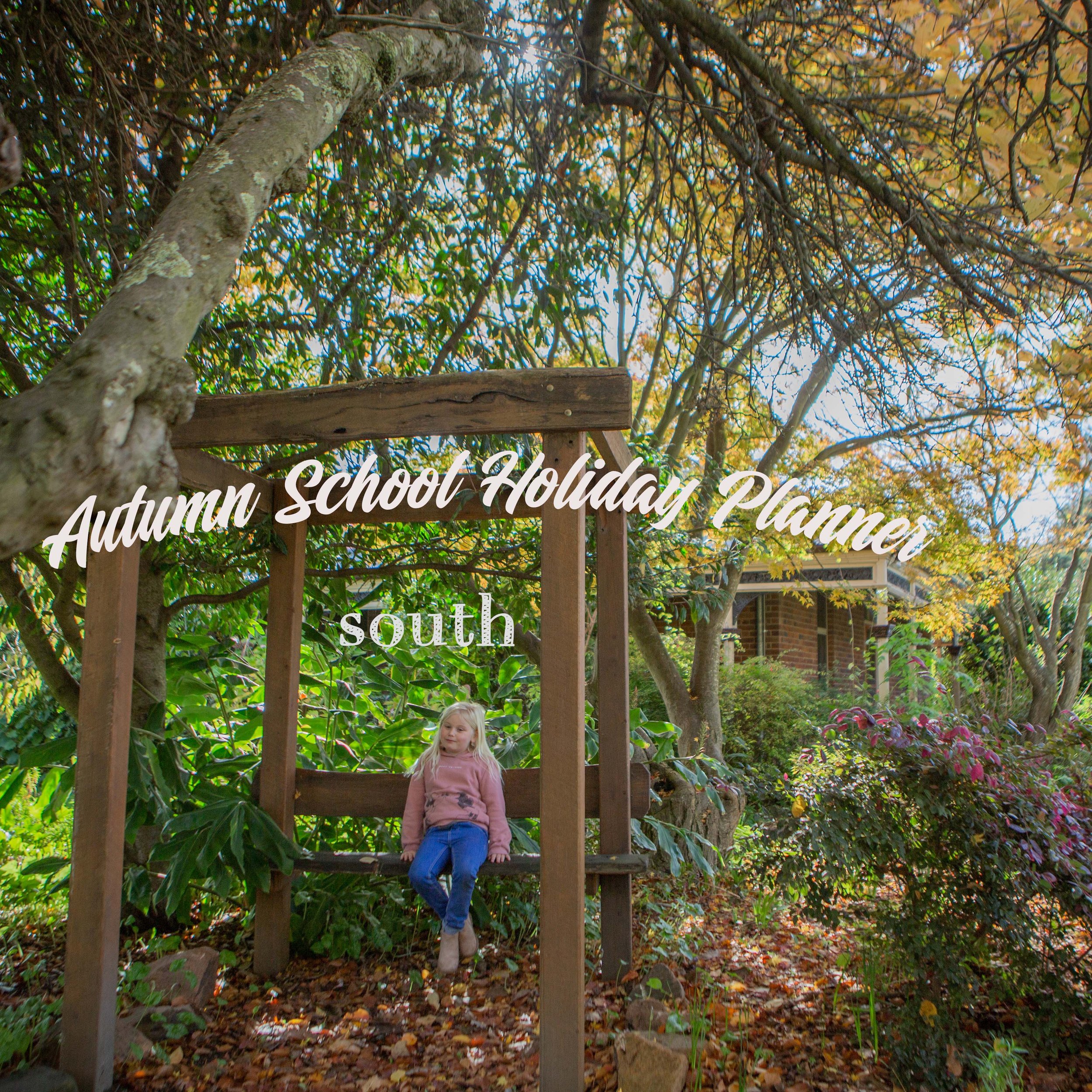 Autumn School Holiday Planner