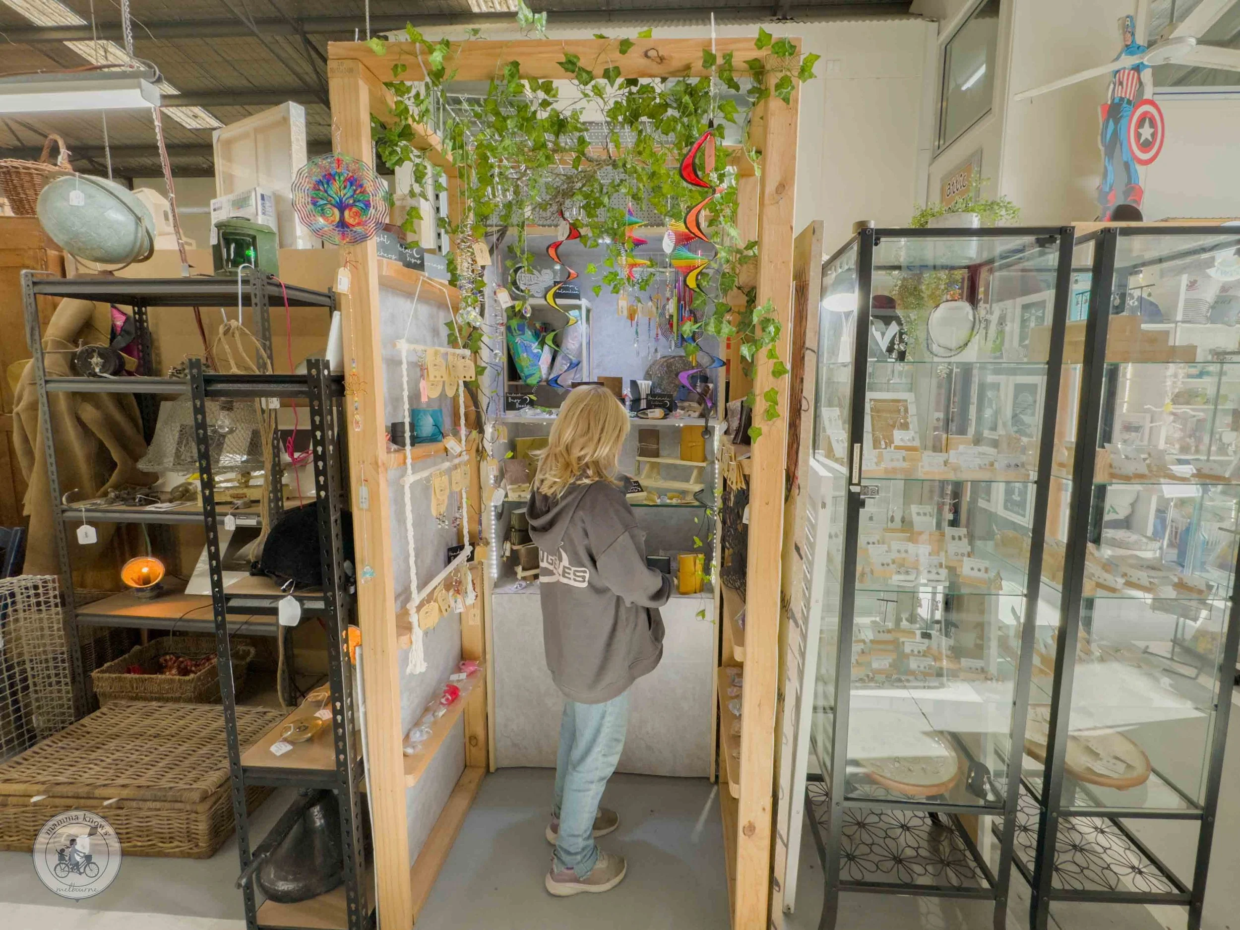 dromana indoor market, dromana - copyright mamma knows south