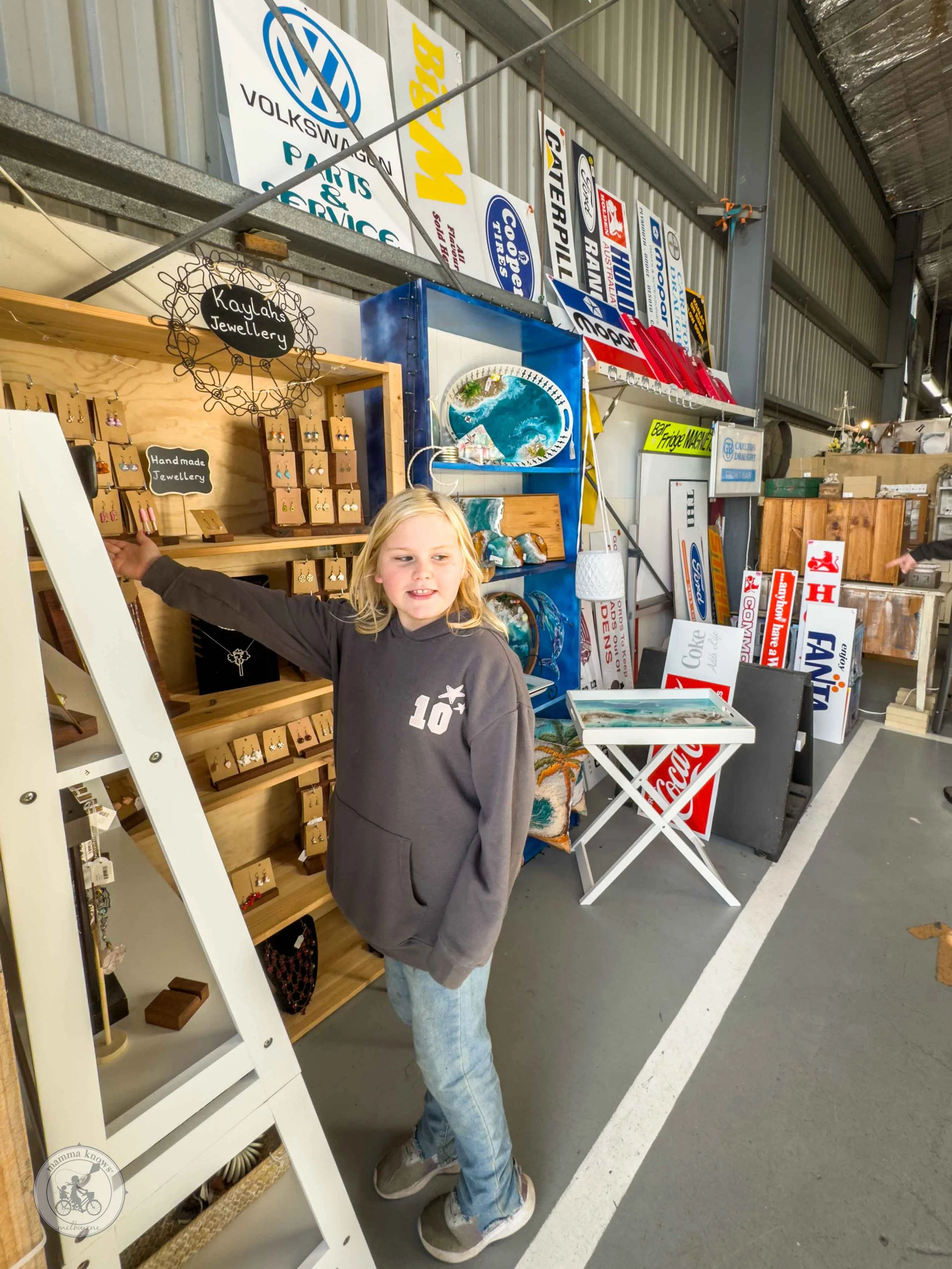 dromana indoor market, dromana - copyright mamma knows south