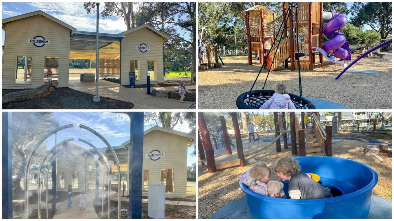 cheltenham recreation reserve playground, cheltenham