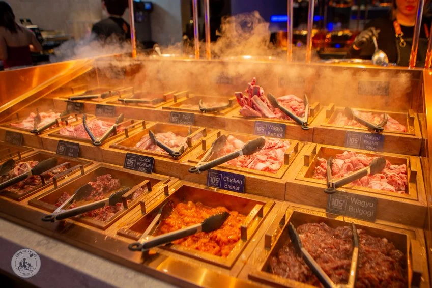 105 Deg Korean BBQ Buffet