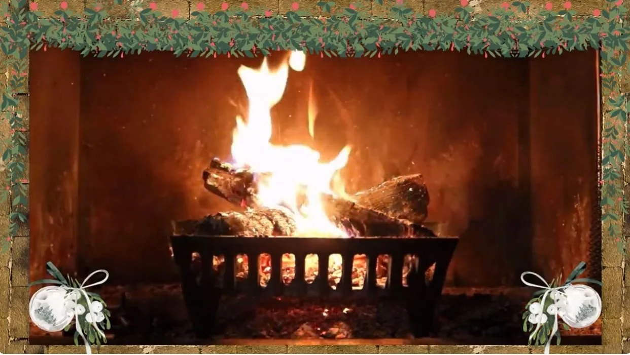 First Light Virtual Fireplace!