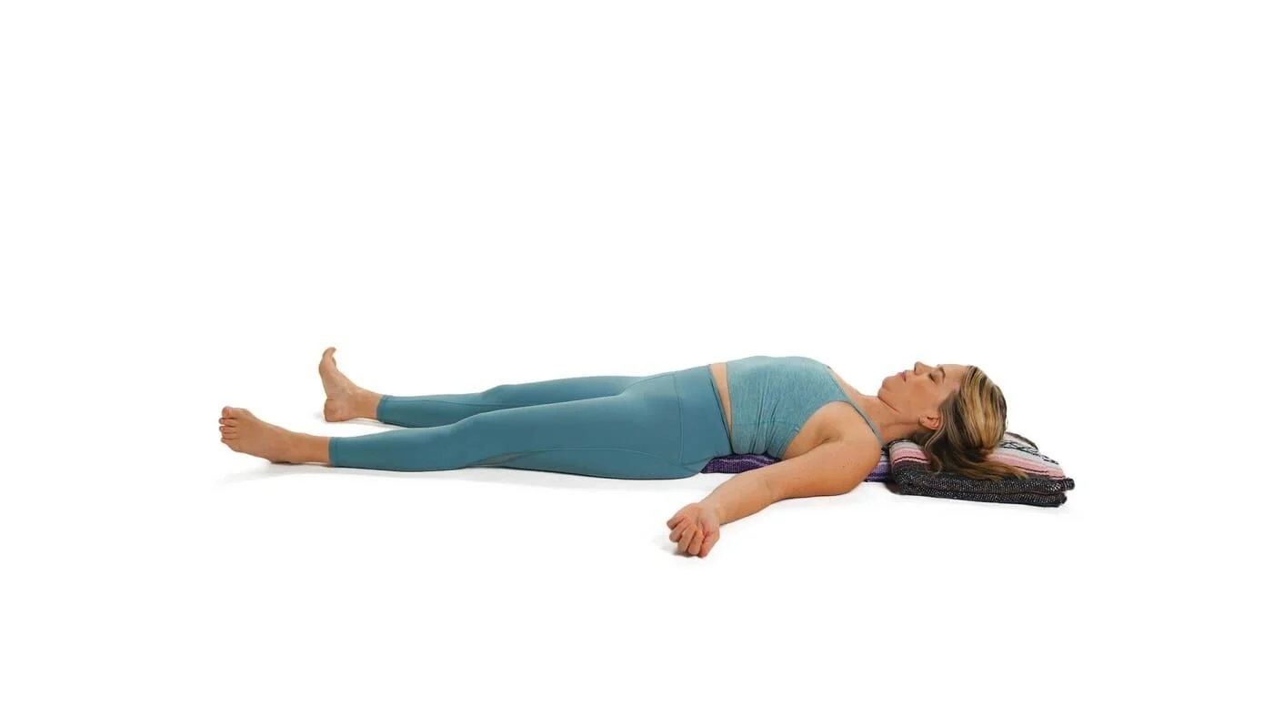 Savasana, or Corpse Pose 