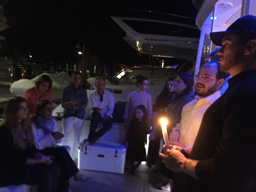 Havdalah at the Yacht Club