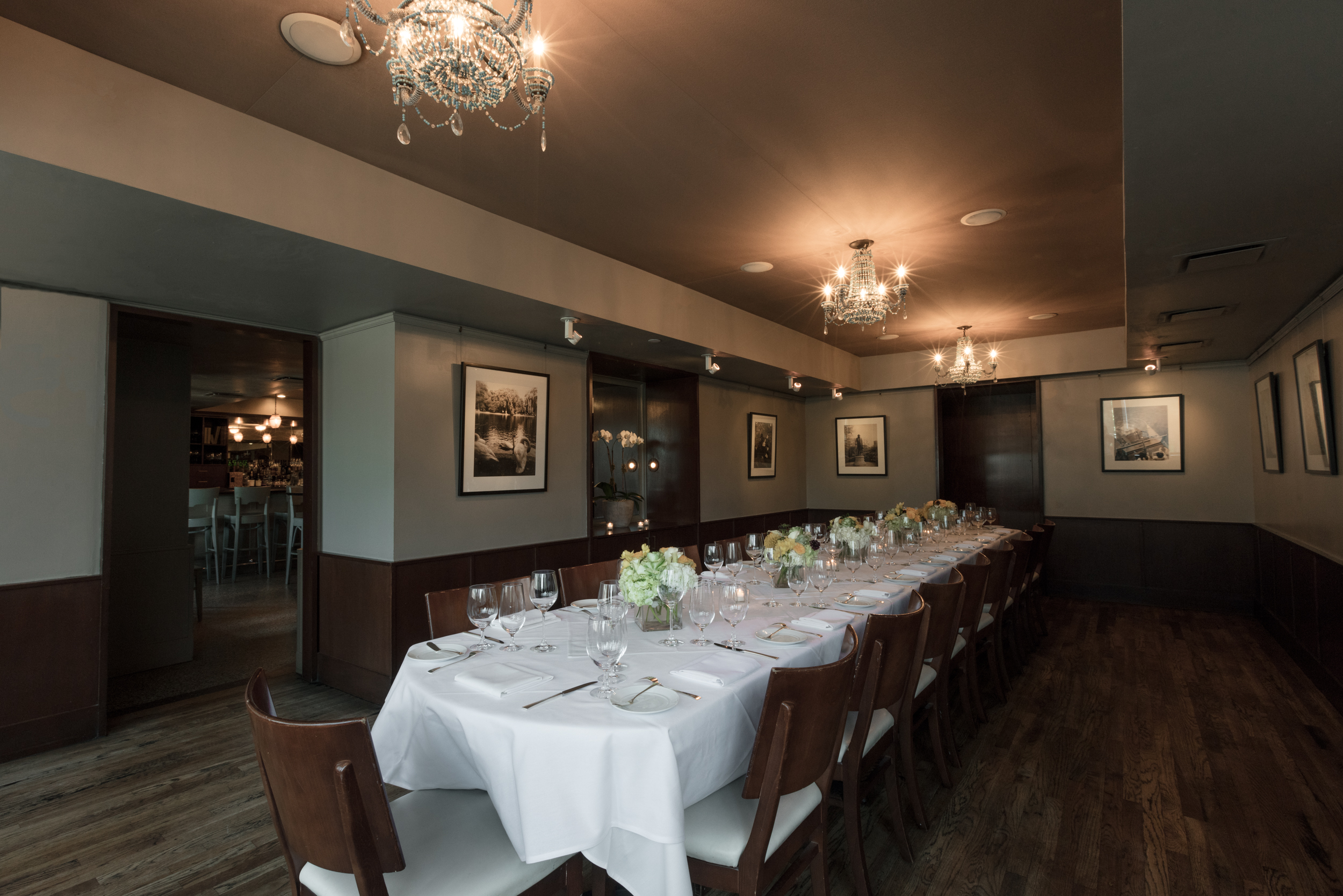 Private Dining No 9 Park, Small Private Dining Rooms Boston Massachusetts