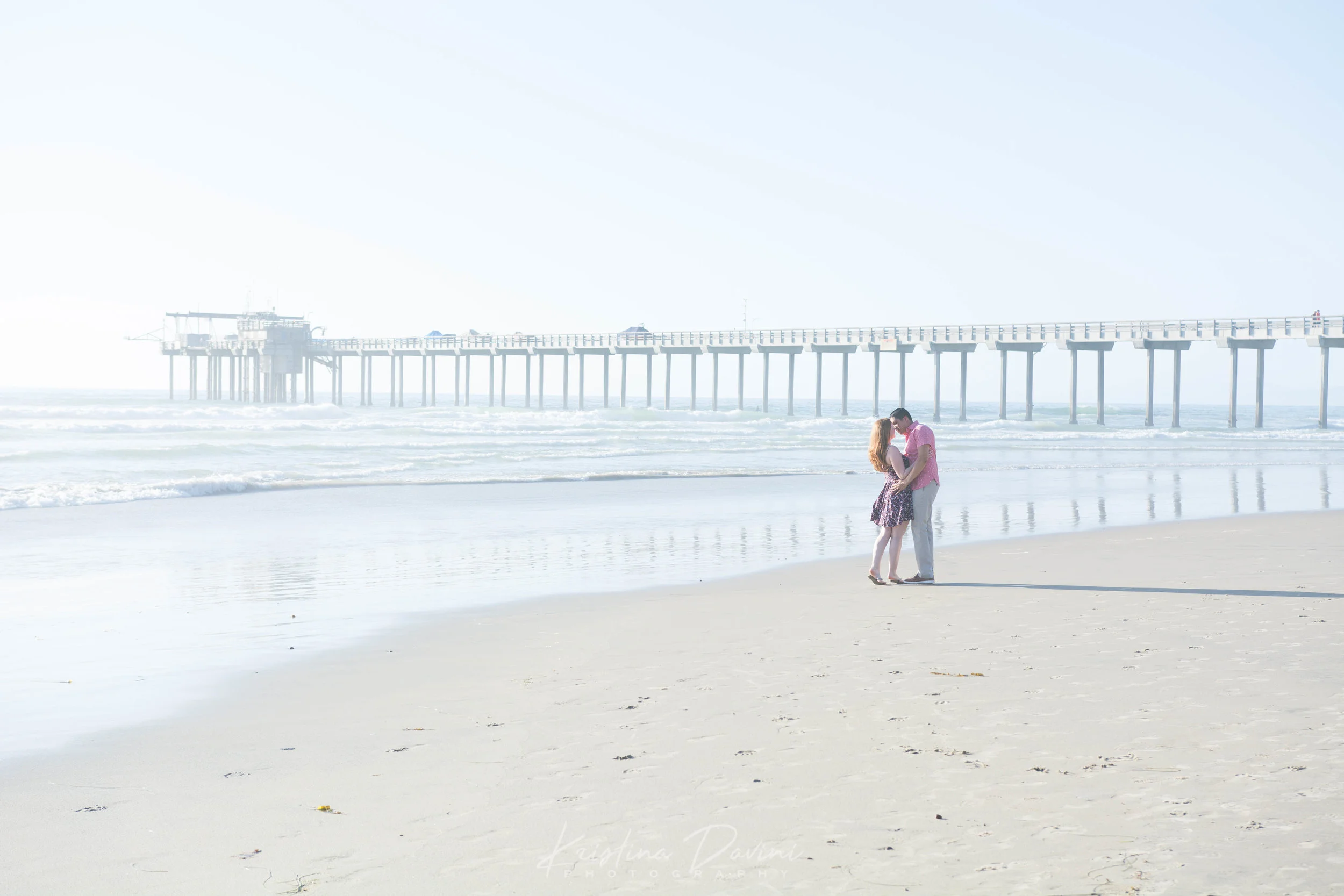 La Jolla Shores Beach Engagement Session | Cassie + Jorge 
