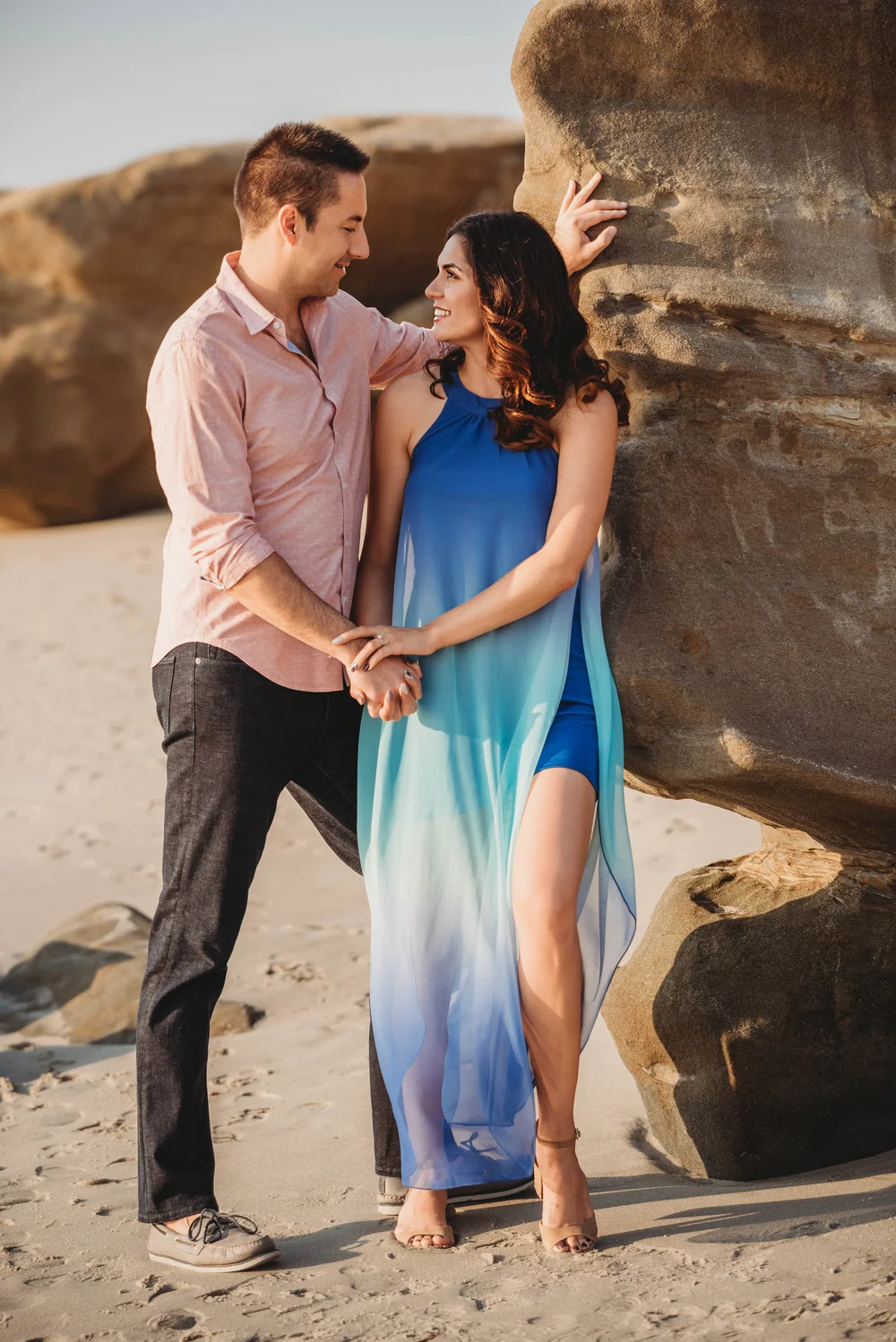 Kristina Davini Photography Windansea Beach Engagement Session La Jolla Ca Marina Slaven