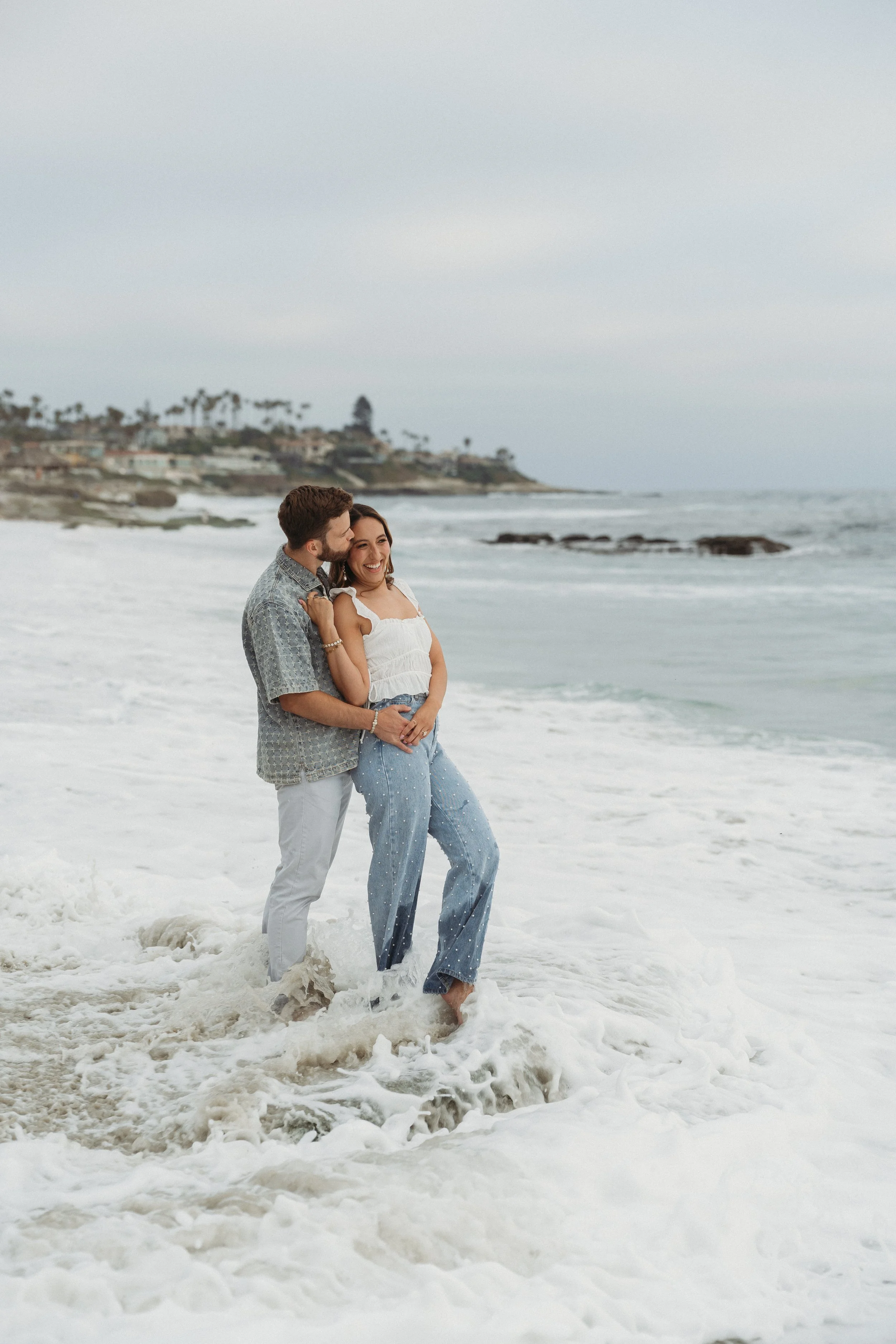 Windansea Beach Engagement Session | Andrea &amp; Ian