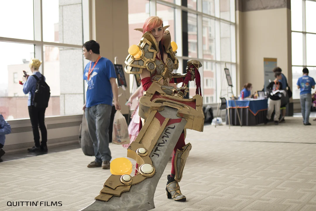 2017 Anime Boston - redpineapple.cosplay as Blood Elf Paladin Tier 19