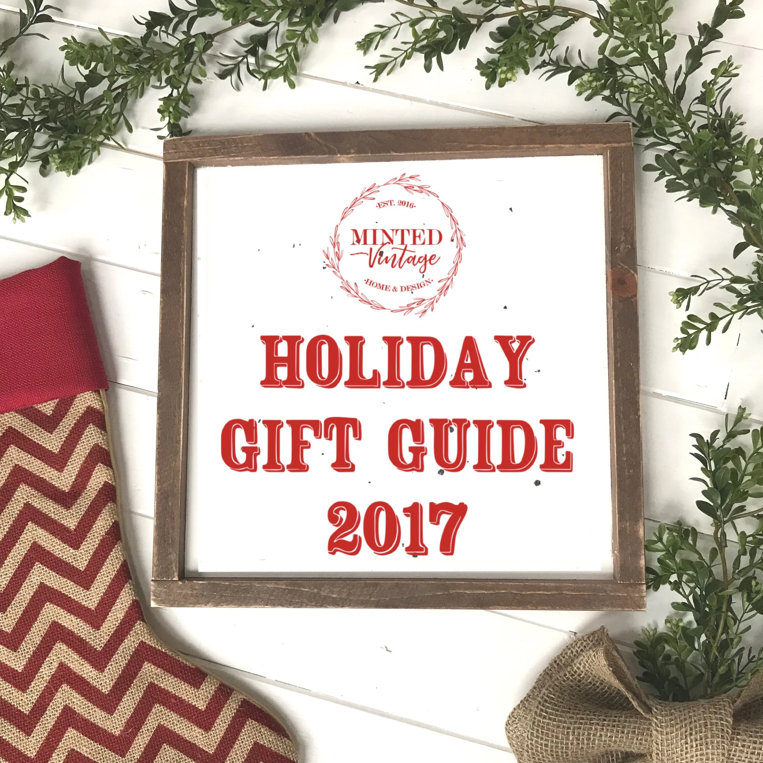                                                                       Minted Vintage Holiday Gift Guide 2017