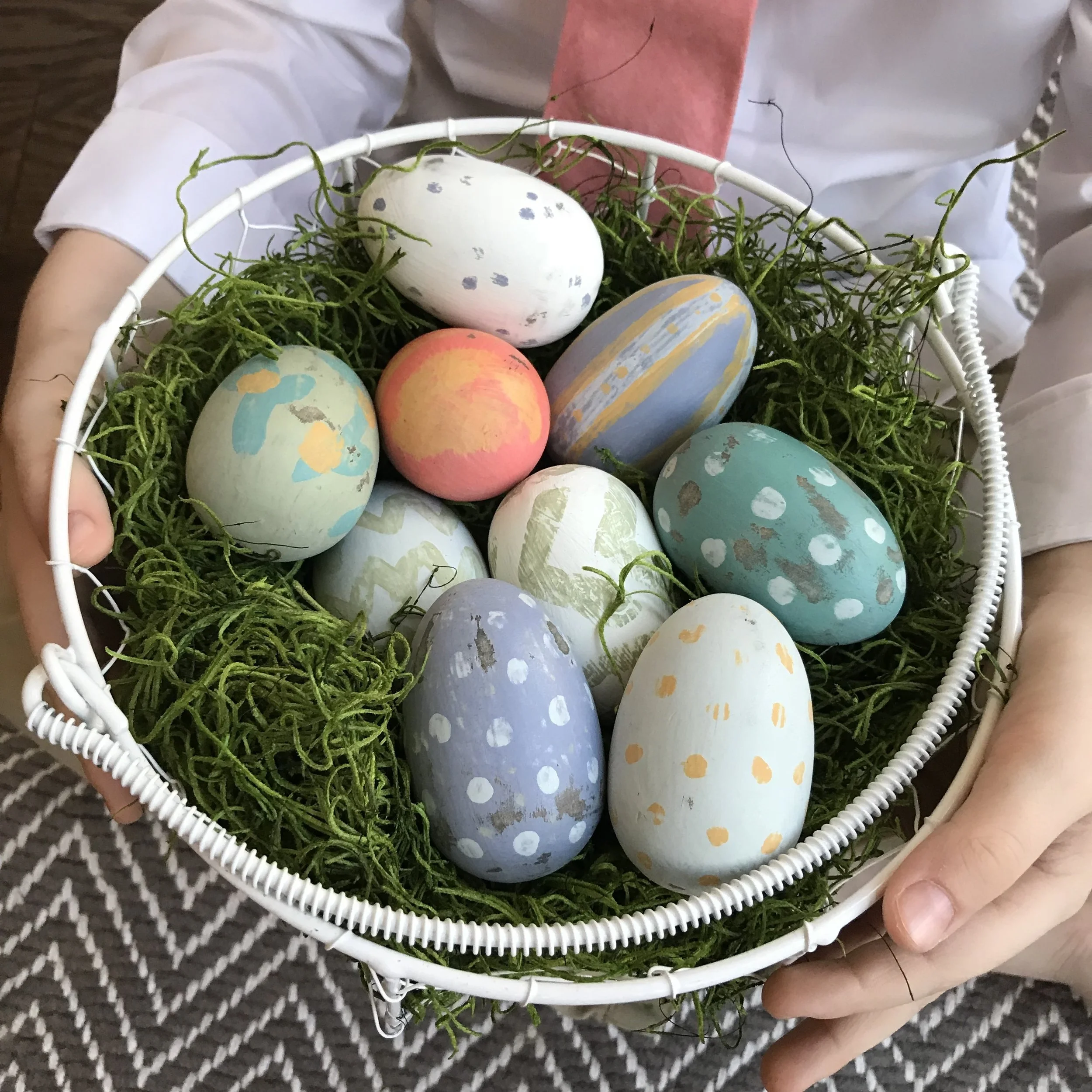 DIY Wooden Easter Eggs
