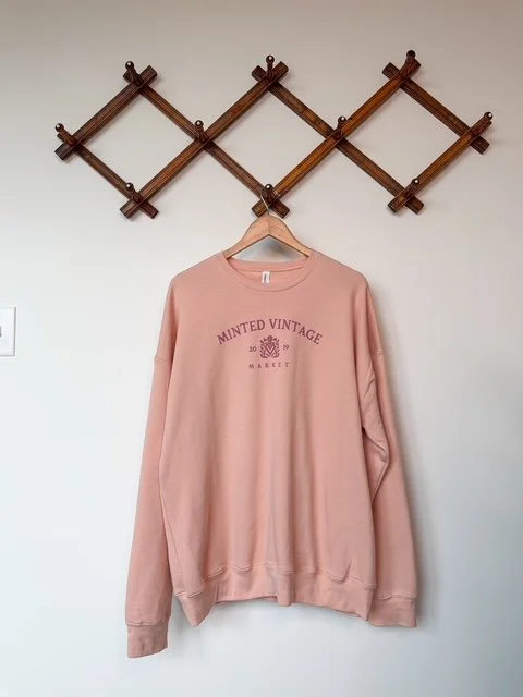 PRE-ORDER Minted Vintage Market Sweatshirt (PEACH)
