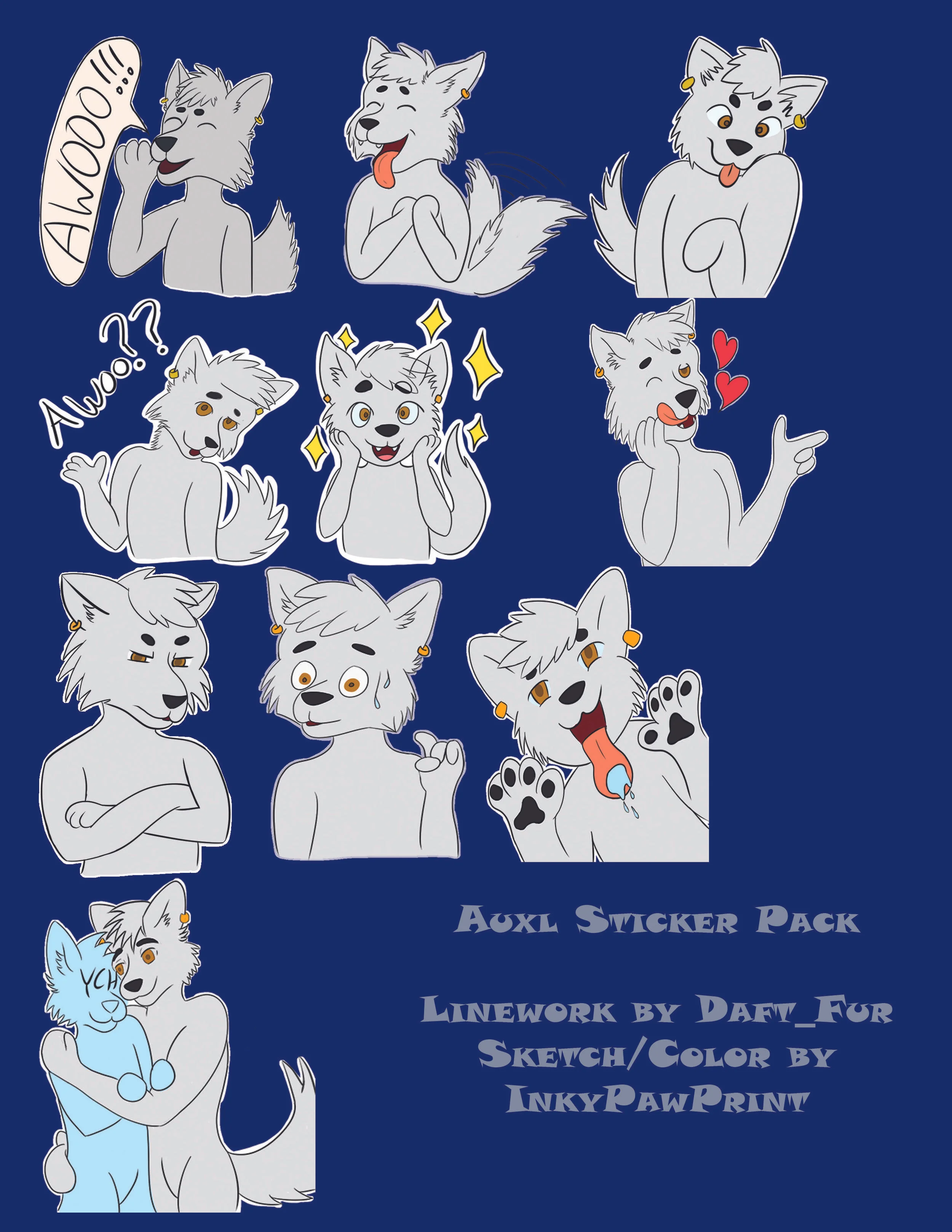 Auxl's Telegram Stickers