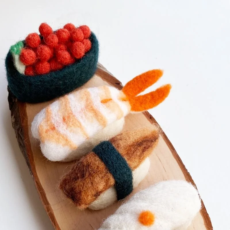 Felting Realistic Sushi Workshop