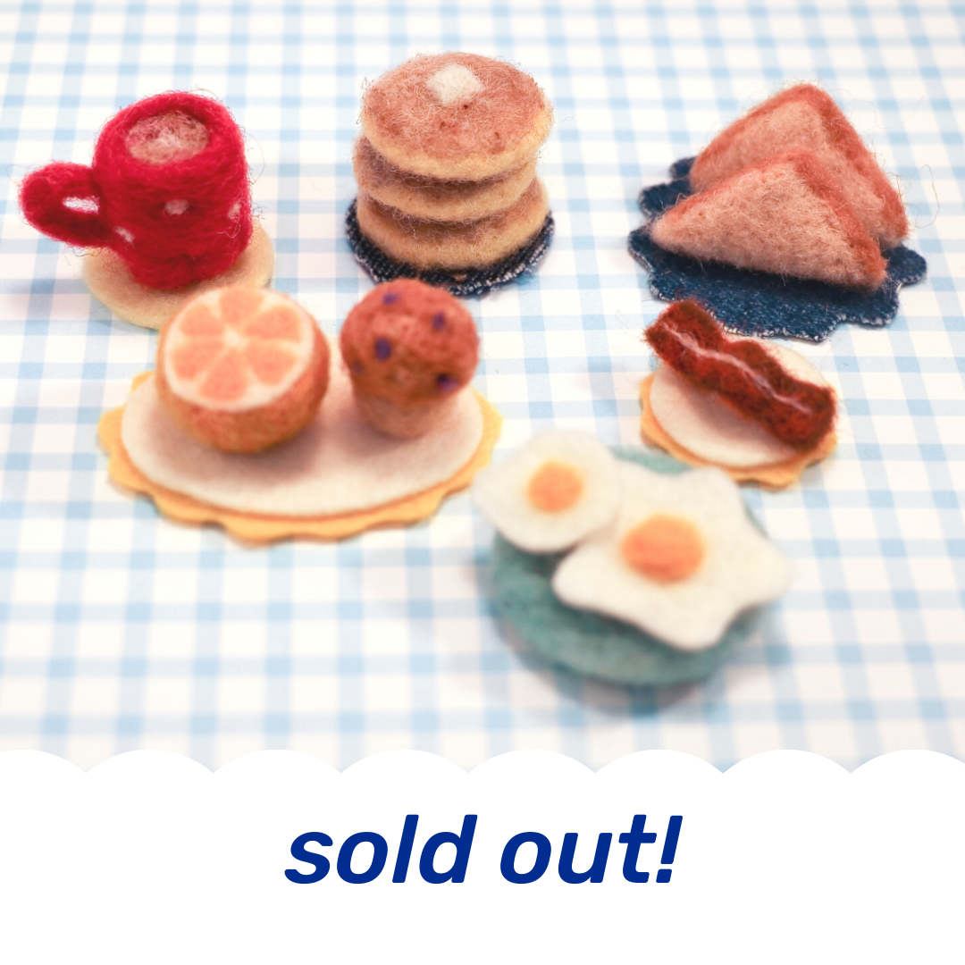 Mini Breakfast Needle Felting Workshop