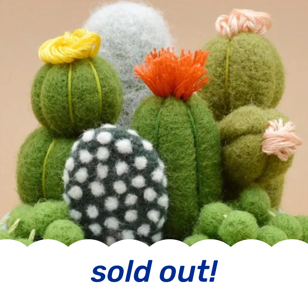 FELT CLUB January: Tiny Plants in Pots