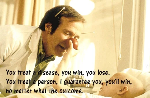 Watching Patch Adams