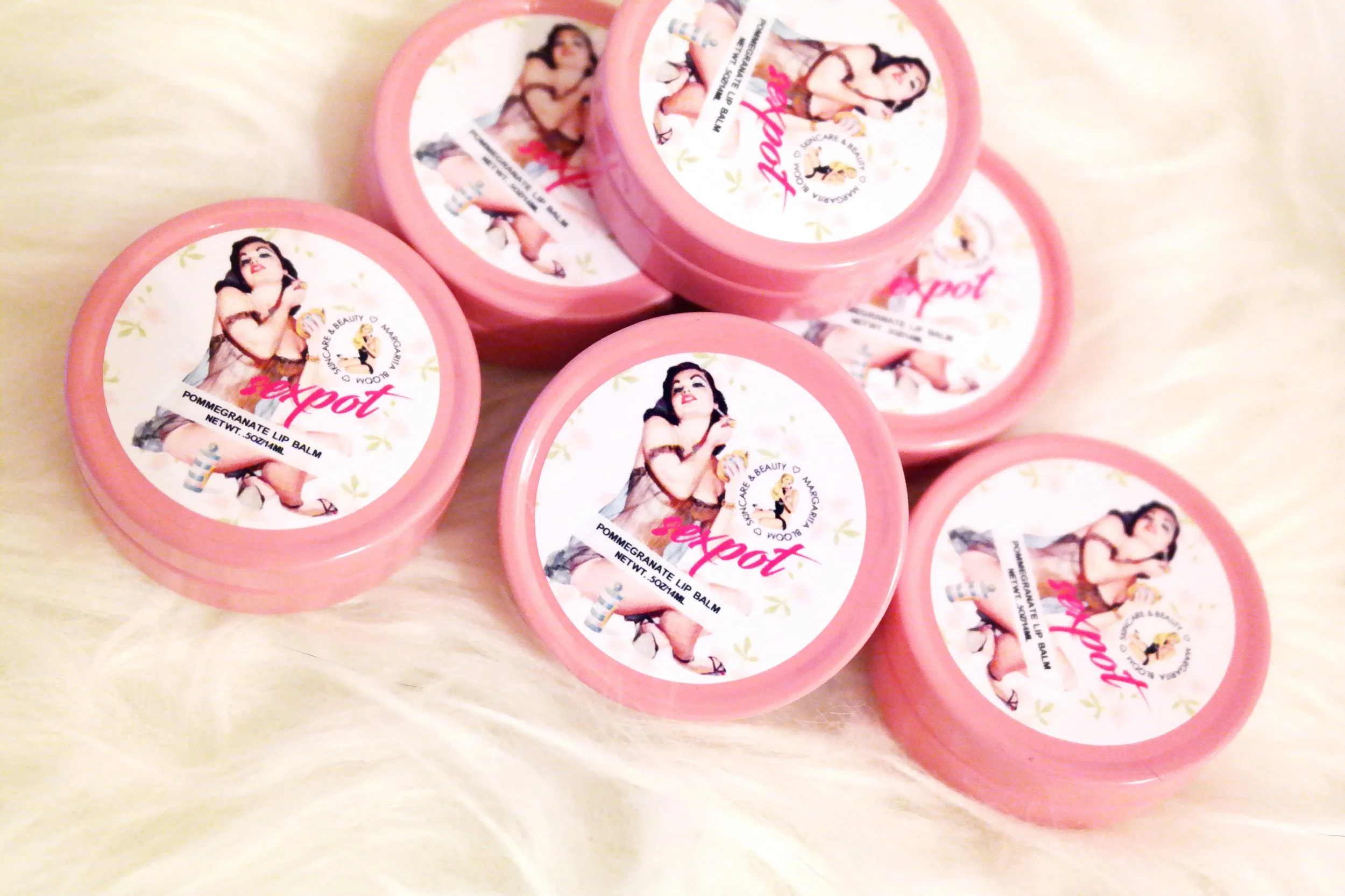 "Sexpot" Pomegranate Lip Balm