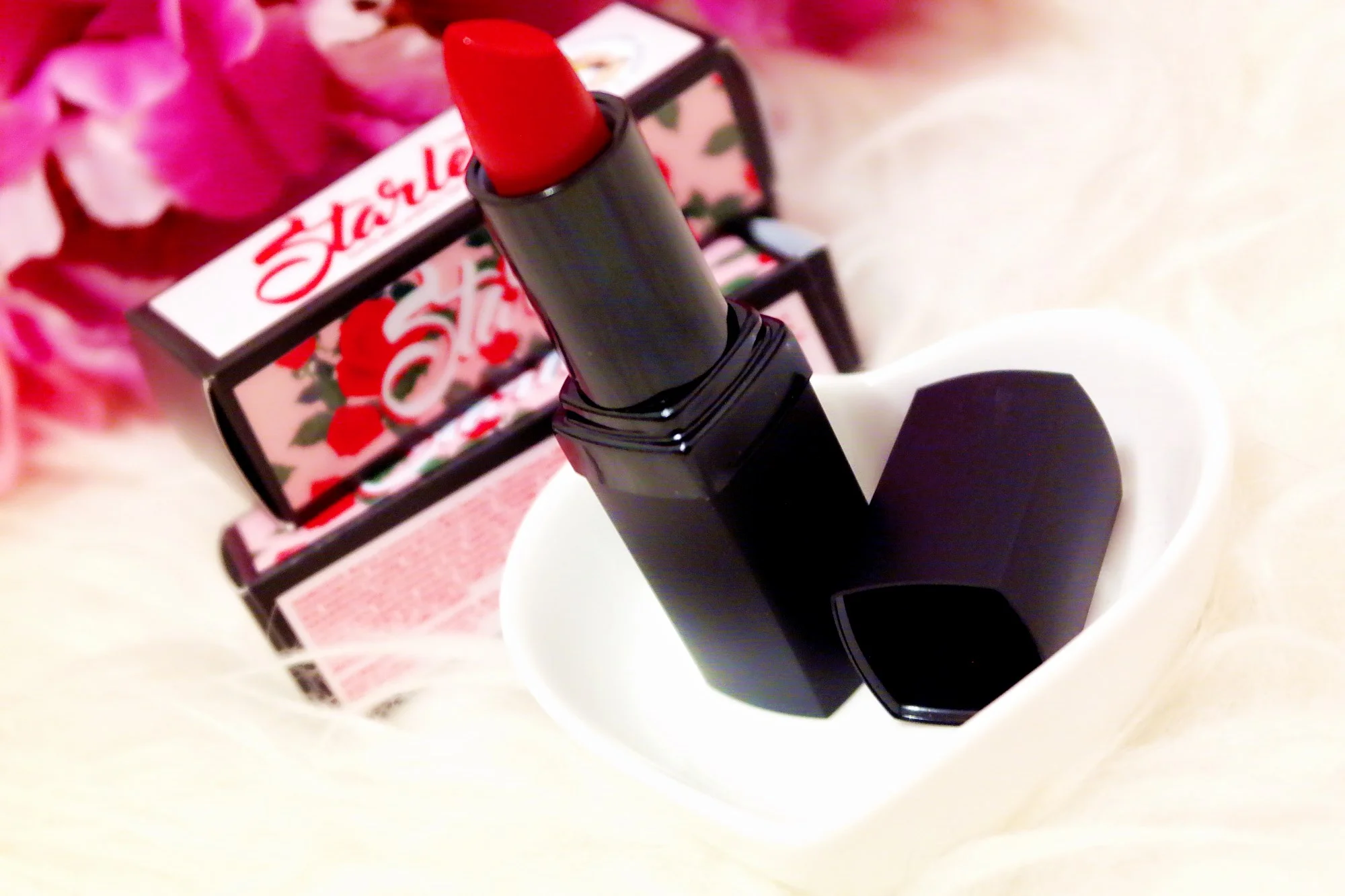 Starlet Blue Based Red Matte Lipstick - Margarita Bloom3.jpg