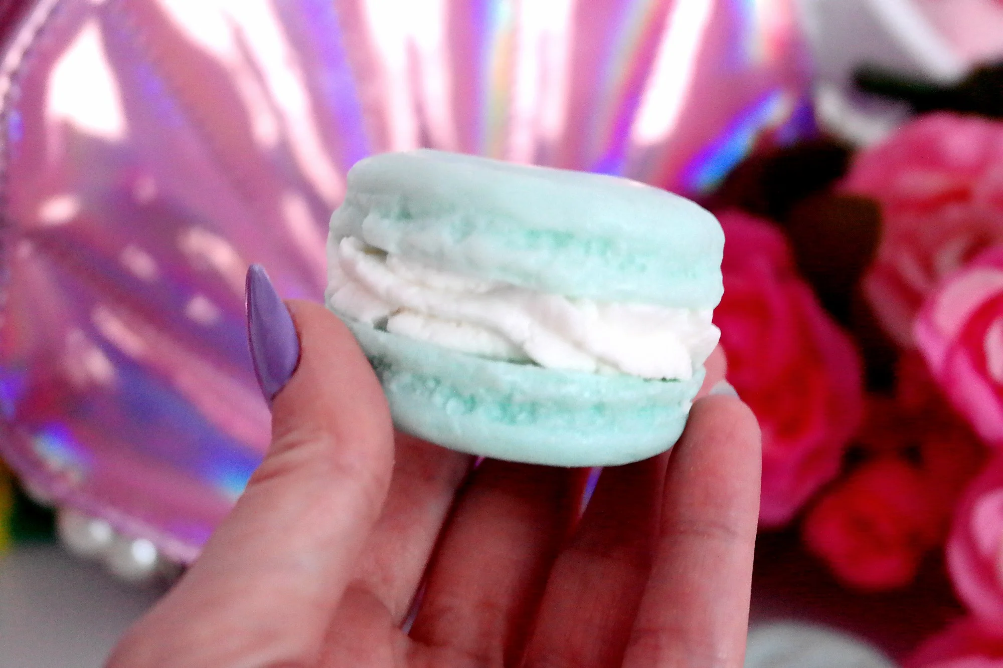 Pistachio Macaron Soap - Margarita Bloom 4.jpg