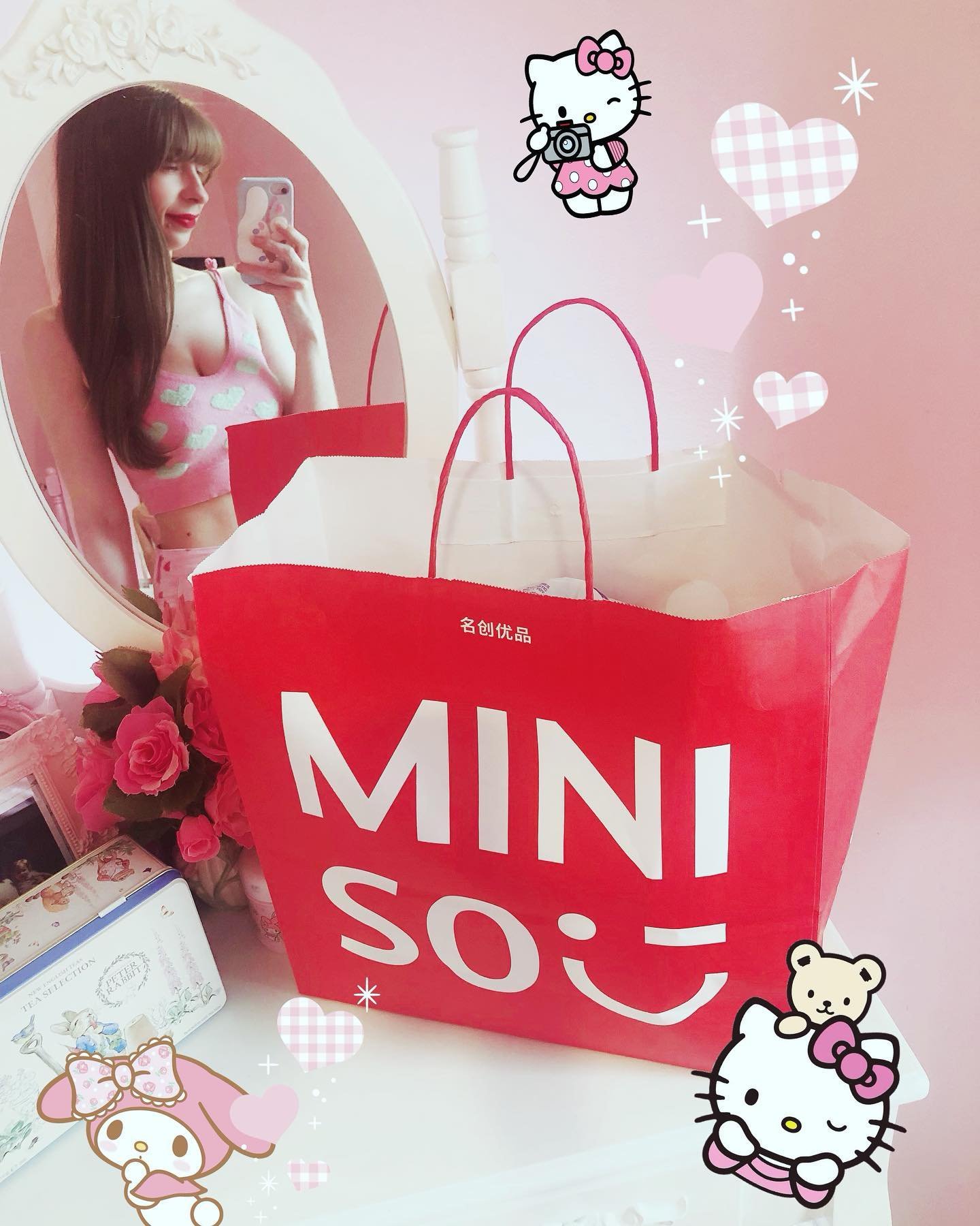 Eee!!!! 𓍢ִ໋🌷͙֒₊˚*ੈ🎀⸝⸝🍓✩‧₊˚ They opened a @miniso.official near me!! Omg!!! I went there yesterday&hellip;first time out really in a long time. Since I wasn&rsquo;t able to get anything for my birthday these were my belated birthday gifts. 🎂💕

O