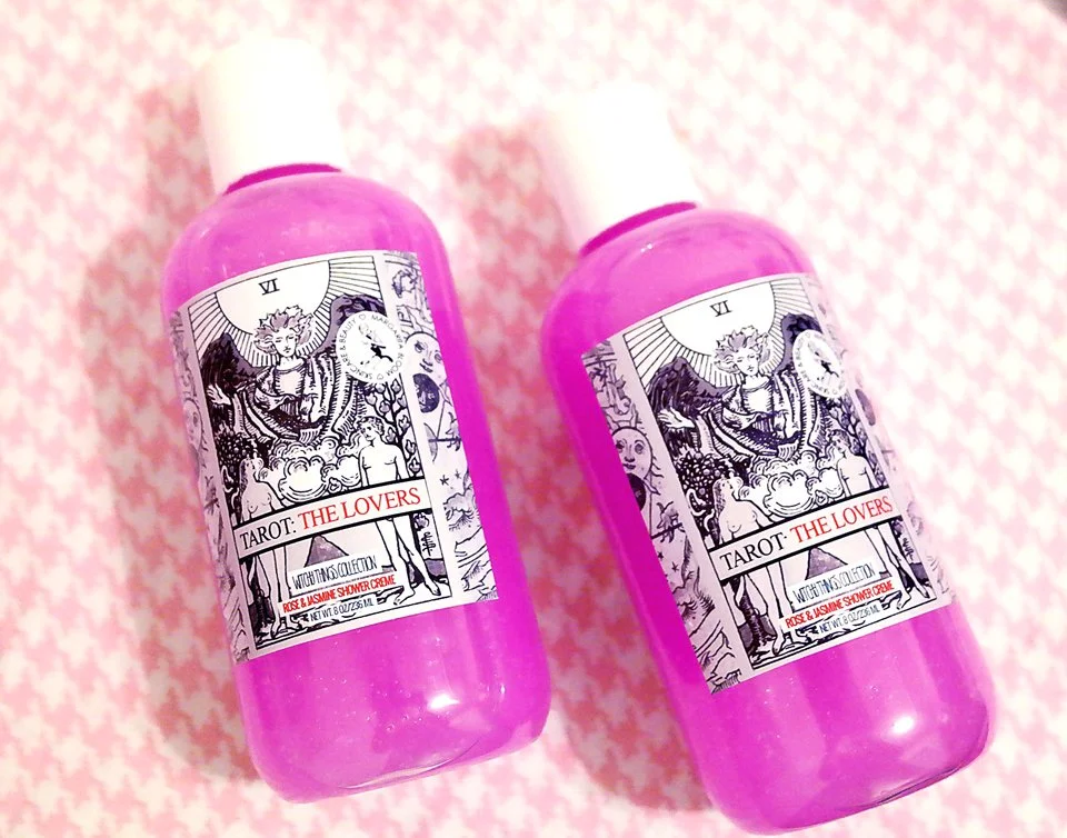 "Tarot" the Lovers" Rose &amp; Jasmine Shower Creme