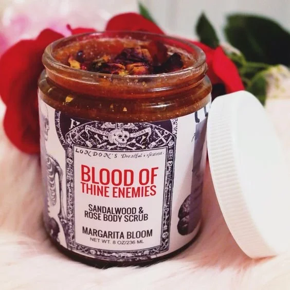 "Blood of Thine Enemies" Sandalwood &amp; Rose Body Scrub