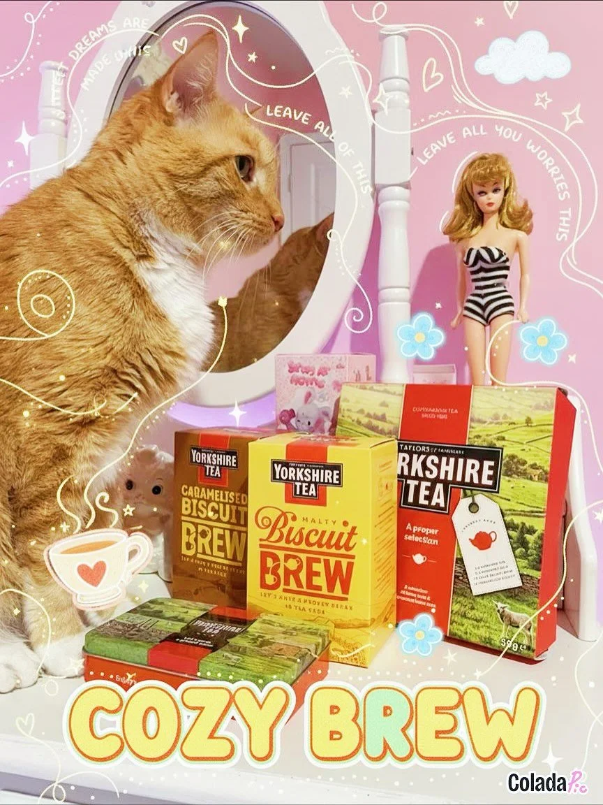 I love tea! 🩷 I actually won this tea in a giveaway from @brandsofbritain It&rsquo;s now my favorite tea ever! It&rsquo;s so flavorful with warm, malty, and comforting earthy and slightly sweet undertones and the Biscuit Brew flavor really does tast