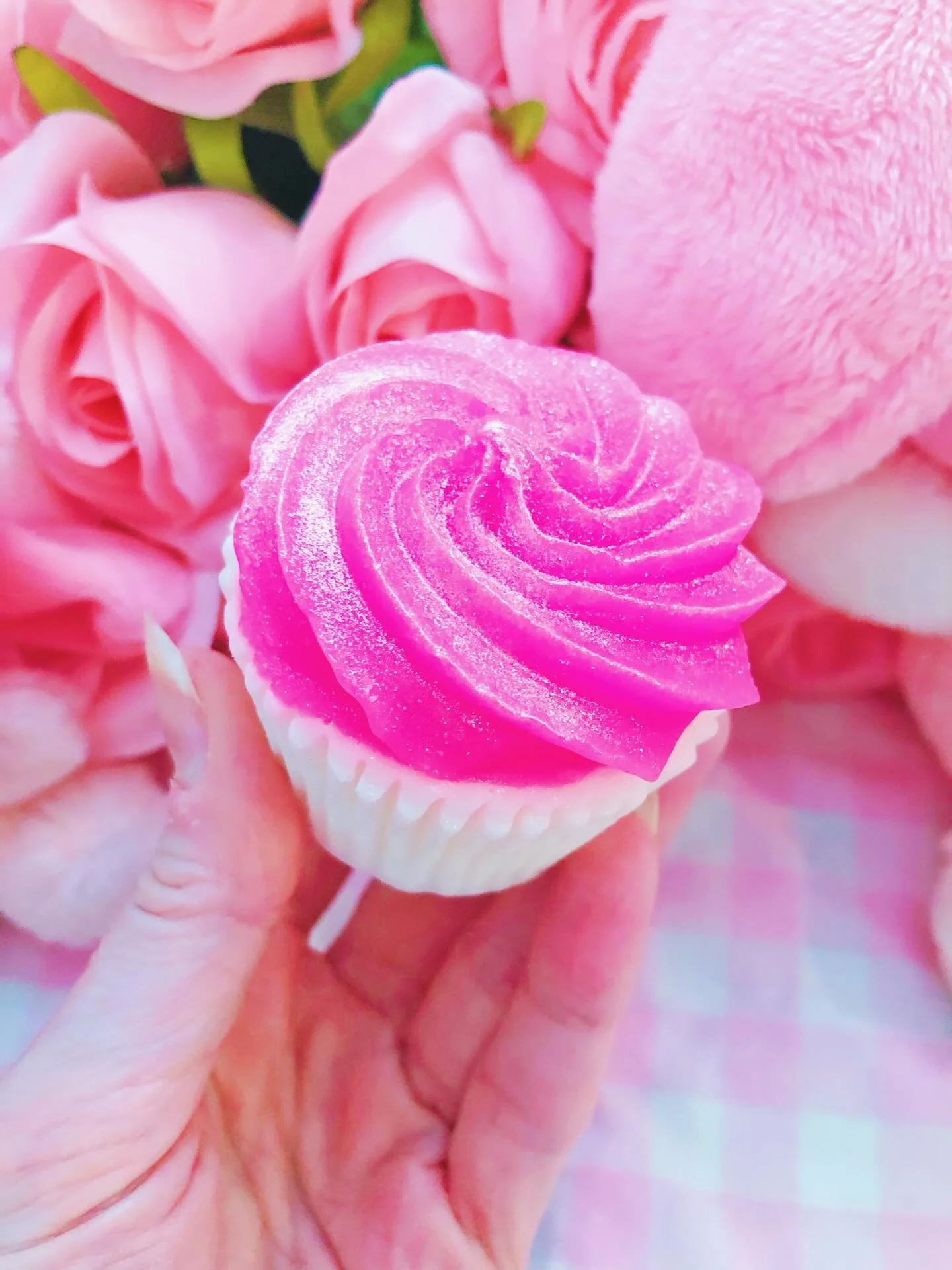 The prettiest pink beauty products in my shop! 20% off ends on Valentines Day at midnight!! 🧸🎀🌹🌸🦢🩷 Stock up now lovelies! 
.
#margaritabloom #valentines #beauty #bathandbody #kawaii