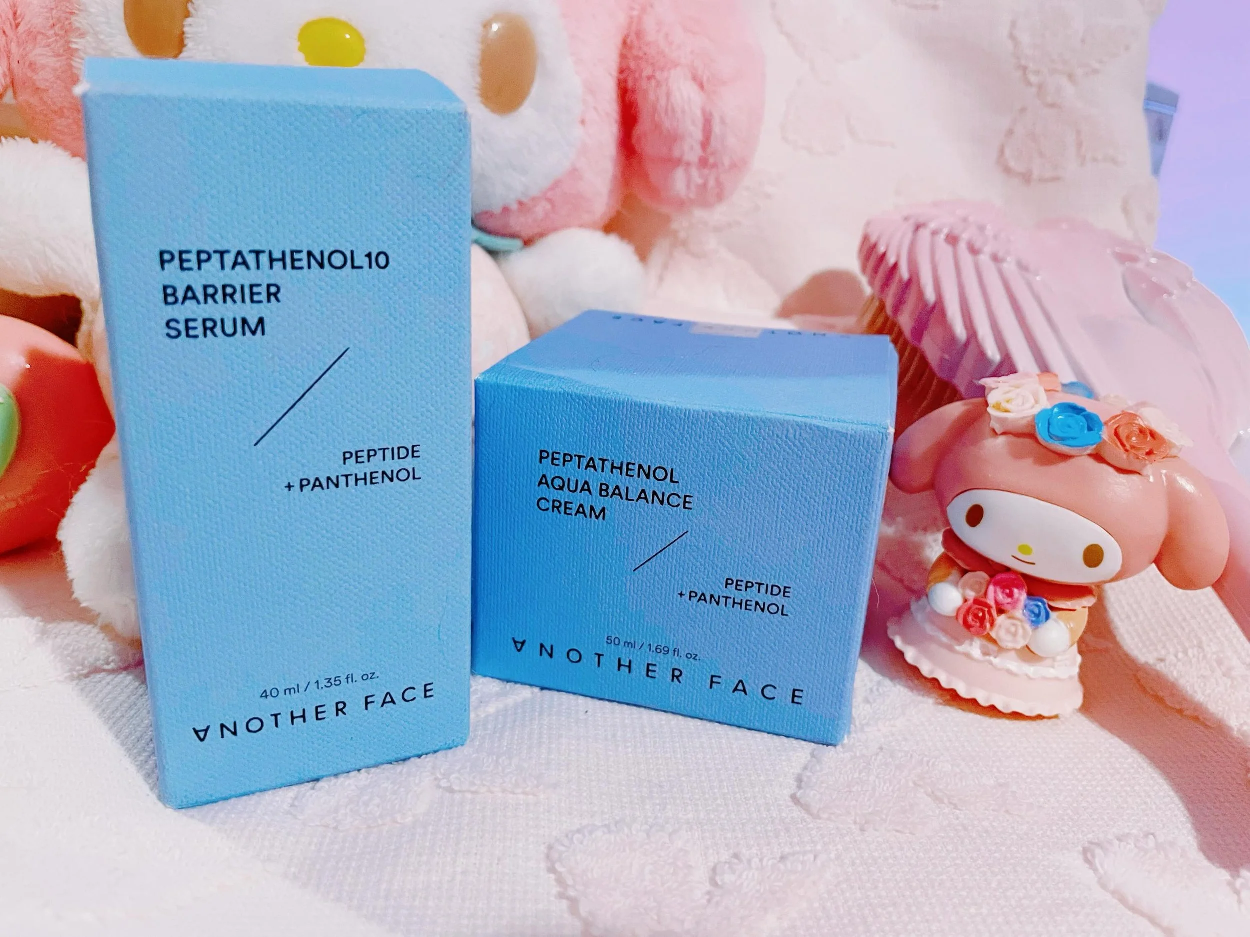I paired my Another Face Serum with their matching Peptathenol Aqua Balance Creme and I just love it! It has a very spa ocean ozone cucumber scent to it that fades away and is extremely hydrating to my skin. I think it would be perfect for dry skin! 