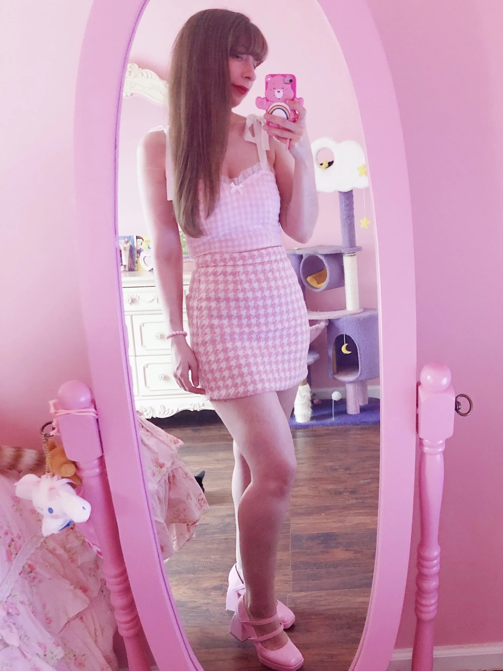 Pink girly forever. 🩷🎀🌸 
#pink #fashion #outfit #girly #kawaii