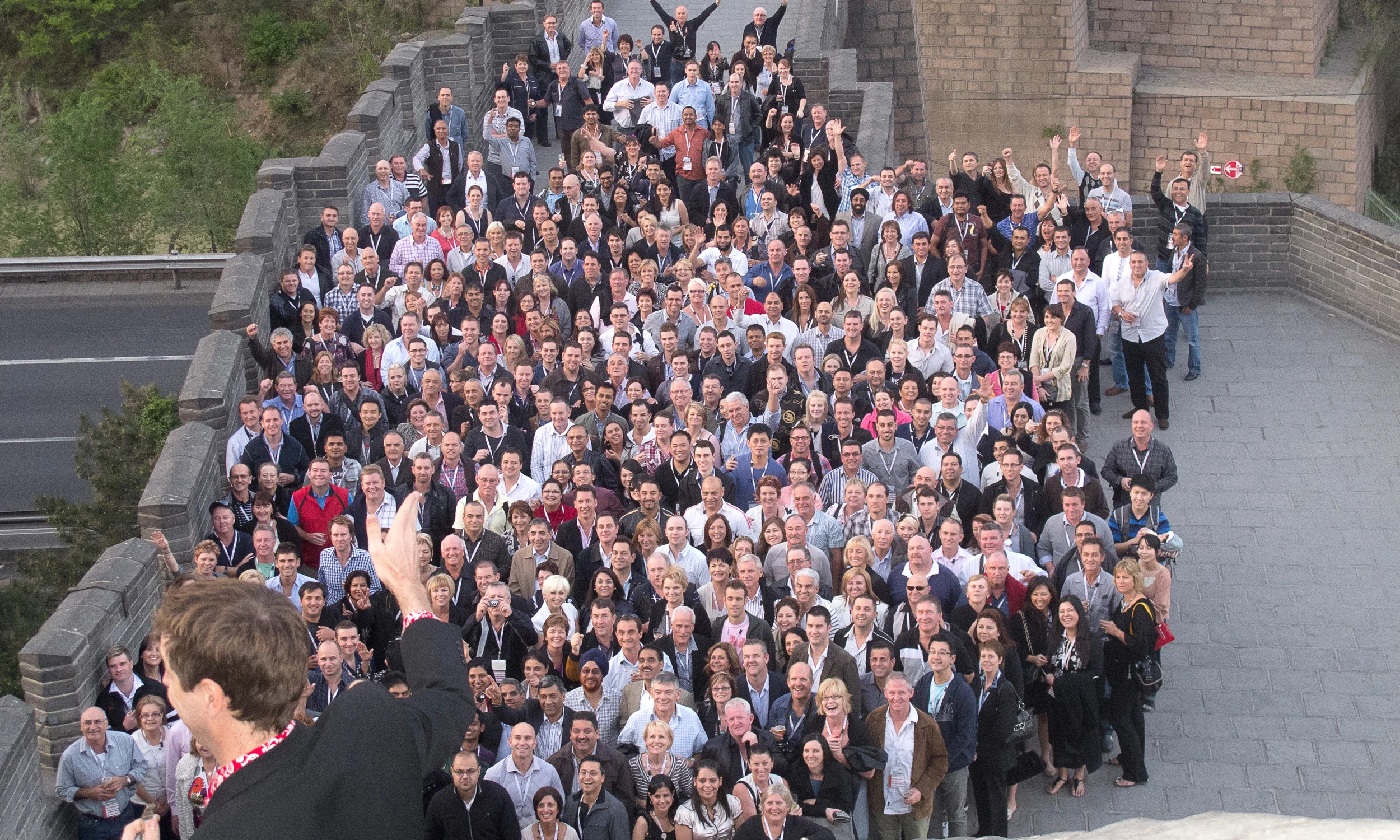 Photo Time on Great Wall of China - 4 Day Franchisee Conference Beijing