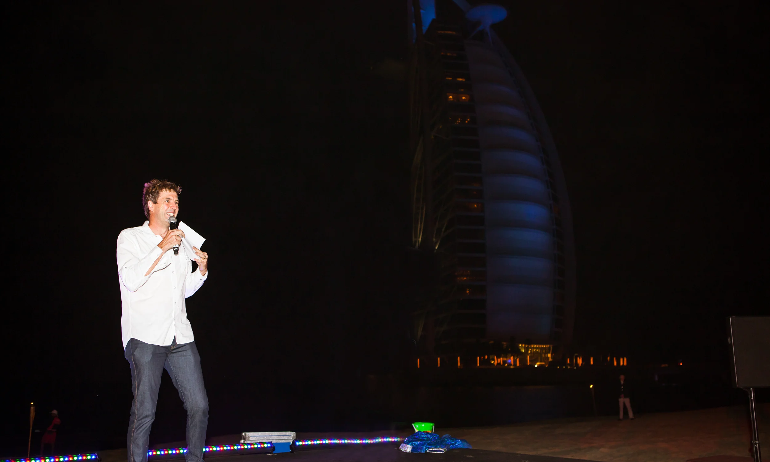 Welcome Dinner on the beach in front of the Burj Al Arab - Dubai