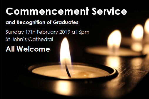 Commencement Service 2019