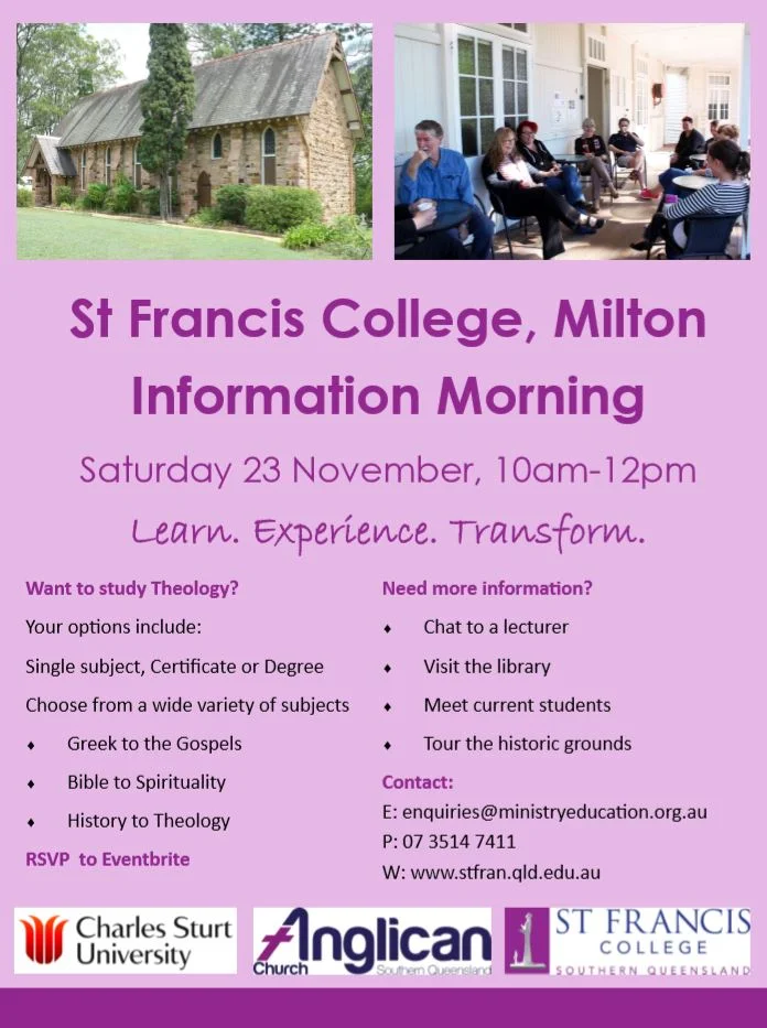 St Francis College Information Morning
