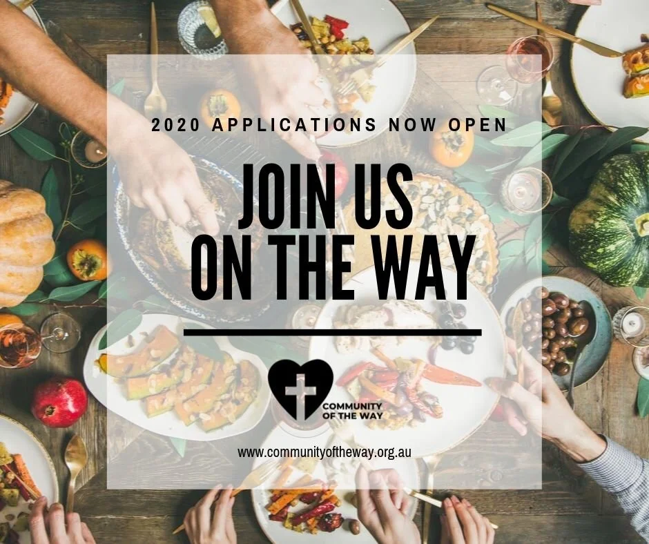 Community of the Way - Apply now for 2020