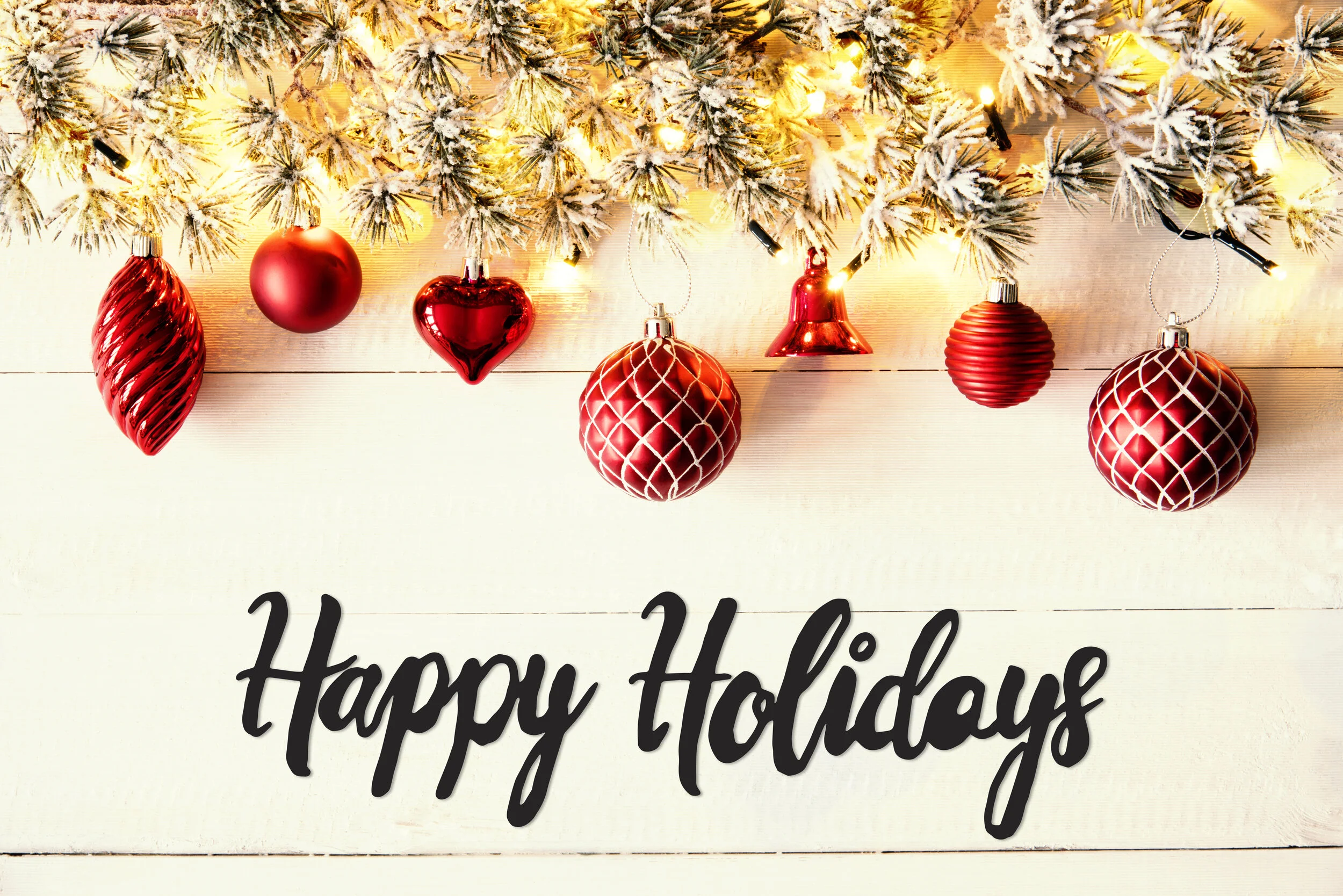 College Christmas Closure