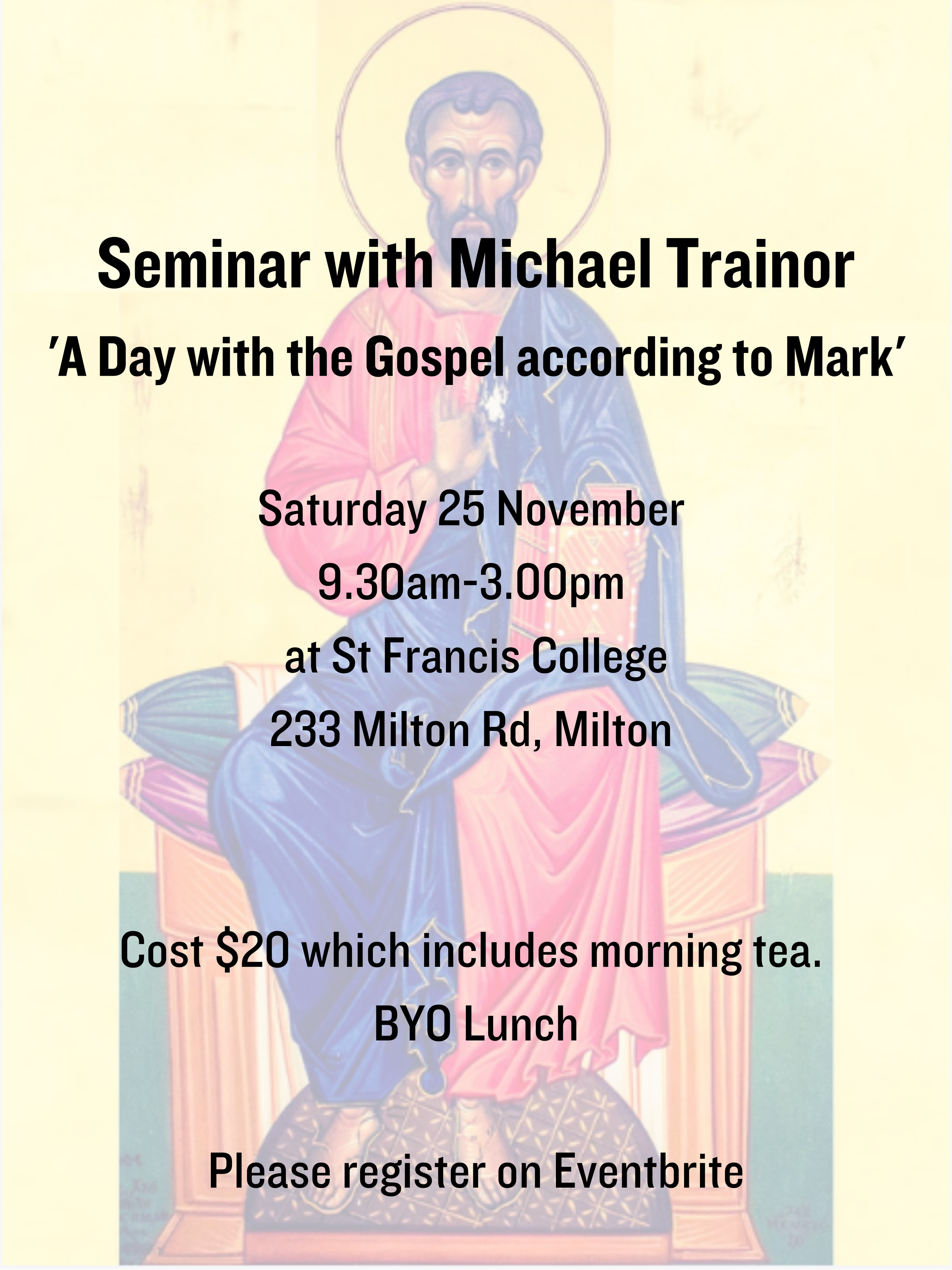  Seminar with Michael Trainor