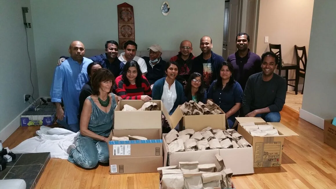 Sandwich distribution @ Homeless Shelter