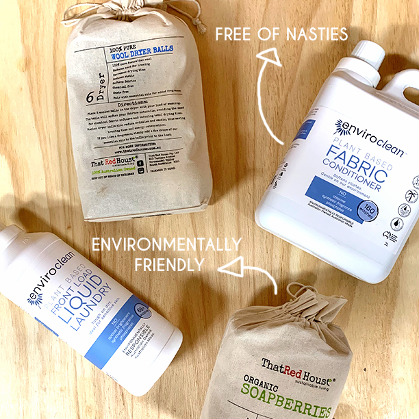 Here are a couple of amazing toxin-free laundry products that we stock in store!