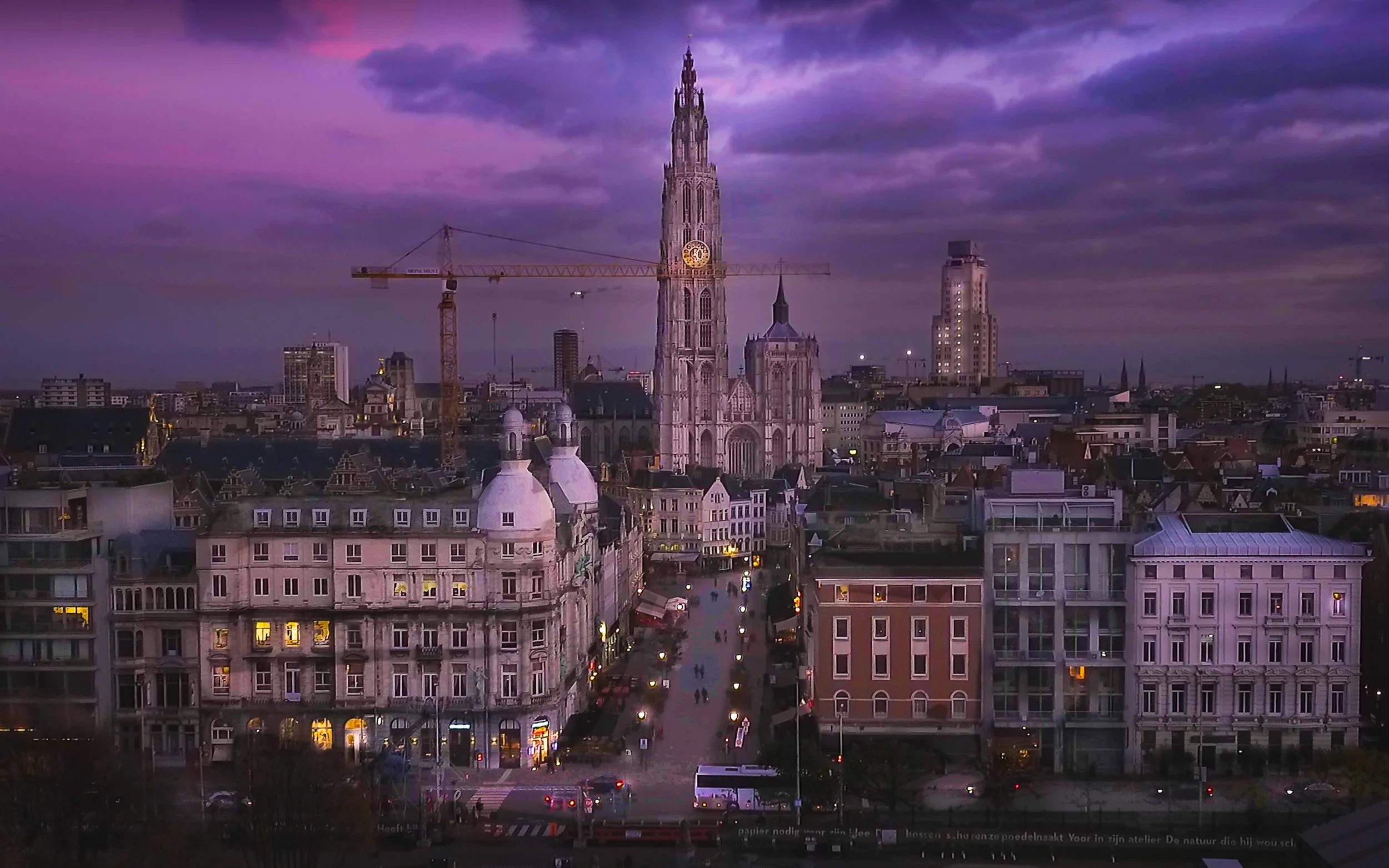 Antwerp twillight