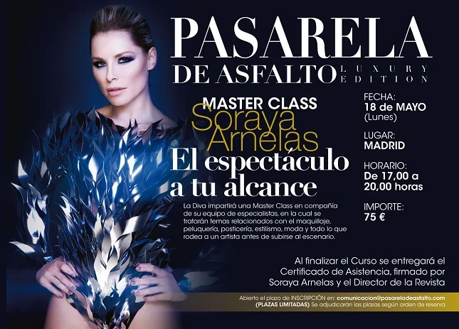 Master Class by Soraya Arnelas