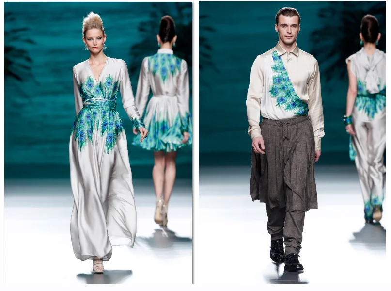 Francis Montesinos y su "Ruta de la Seda". Colección Otoño-Invierno 2014-2015