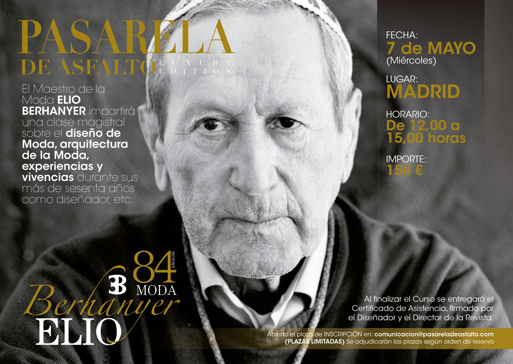 Curso impartido por Elio Berhanyer